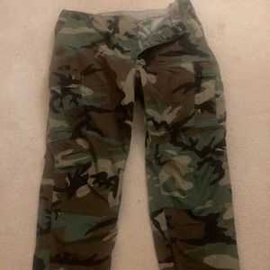 Army Camo Cargo Pants Men’s